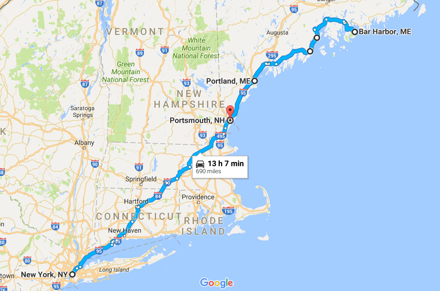 Sensing Serendipity Family Road Trip New York to Maine