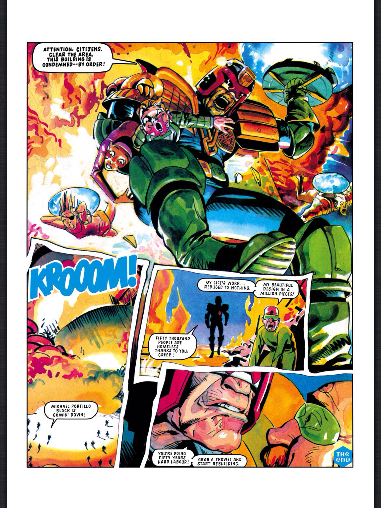 Read online Judge Dredd: The Complete Case Files comic -  Issue # TPB 20 - 156