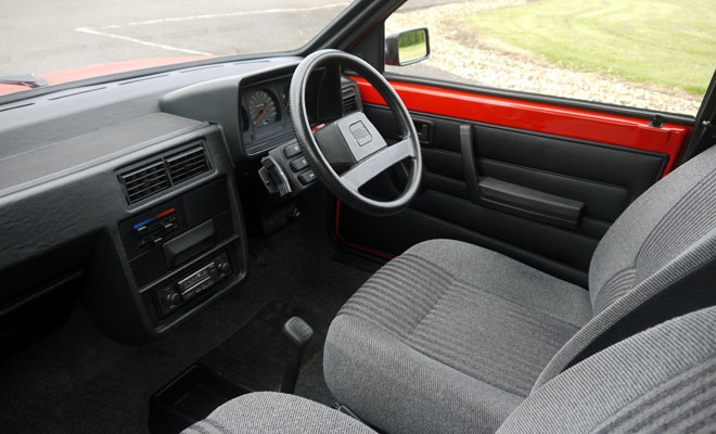 Mk1 Seat Ibiza interior
