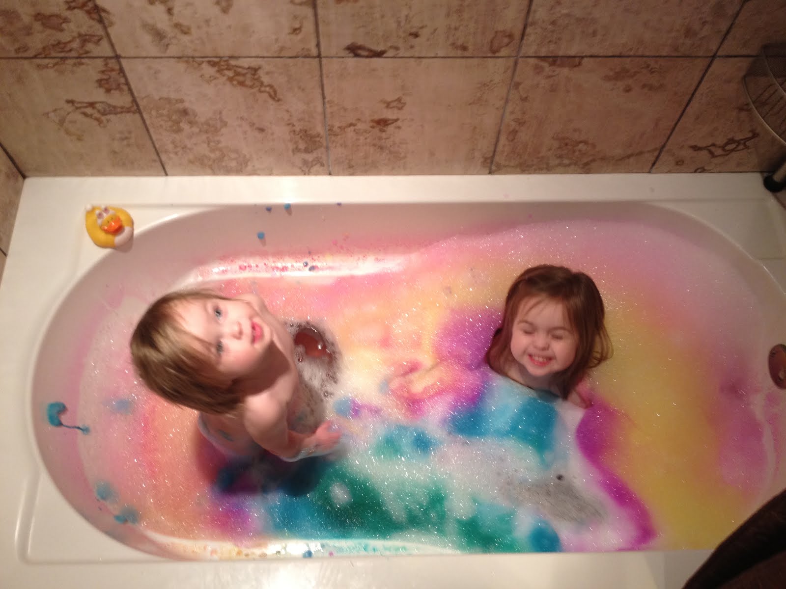 LIFE is Beautiful. Lets CREATE it Rainbow Bath