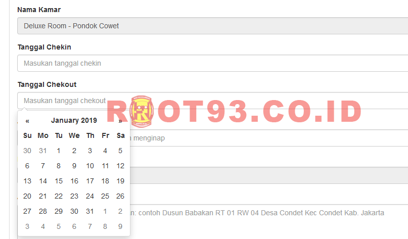 Cara Menghitung Jumlah Hari Diantara Dua Tanggal Menggunakan Php Root93 Co Id Computer Networking Web Programming