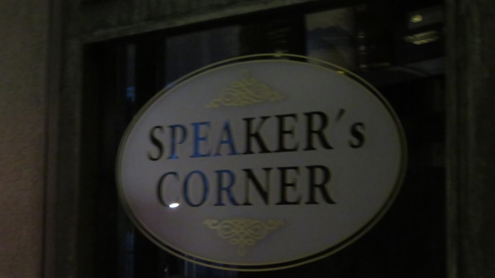 Husbilen Ventilen Speakers Corner i Landskrona.
