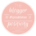 Blogger Positivity Campaign: Introduction Post