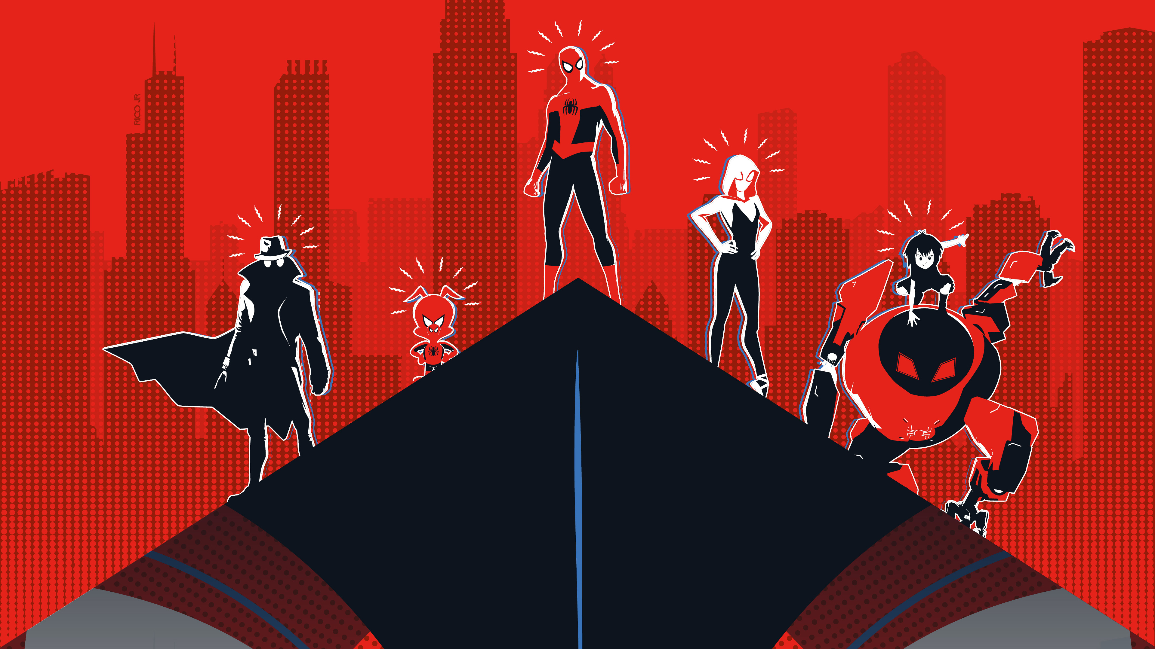 40+ Spider Man Into The Spider Verse Wallpaper 4K Pc PNG