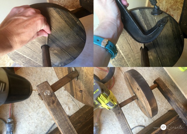 How to make a Rustic Wheelbarrow, MyLove2Create