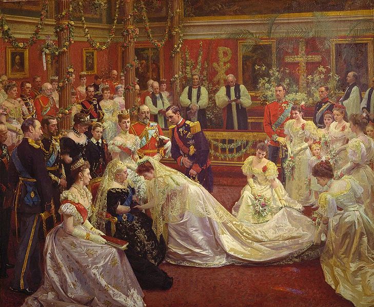 The Wedding Of King Haakon Vii And Queen Maud Of Norway
