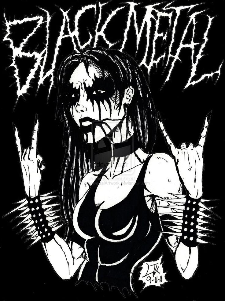 metal horns gothic metal kepsir Kegilaan yang Pernah Dilakukan Atas Nama Musik Black Metal