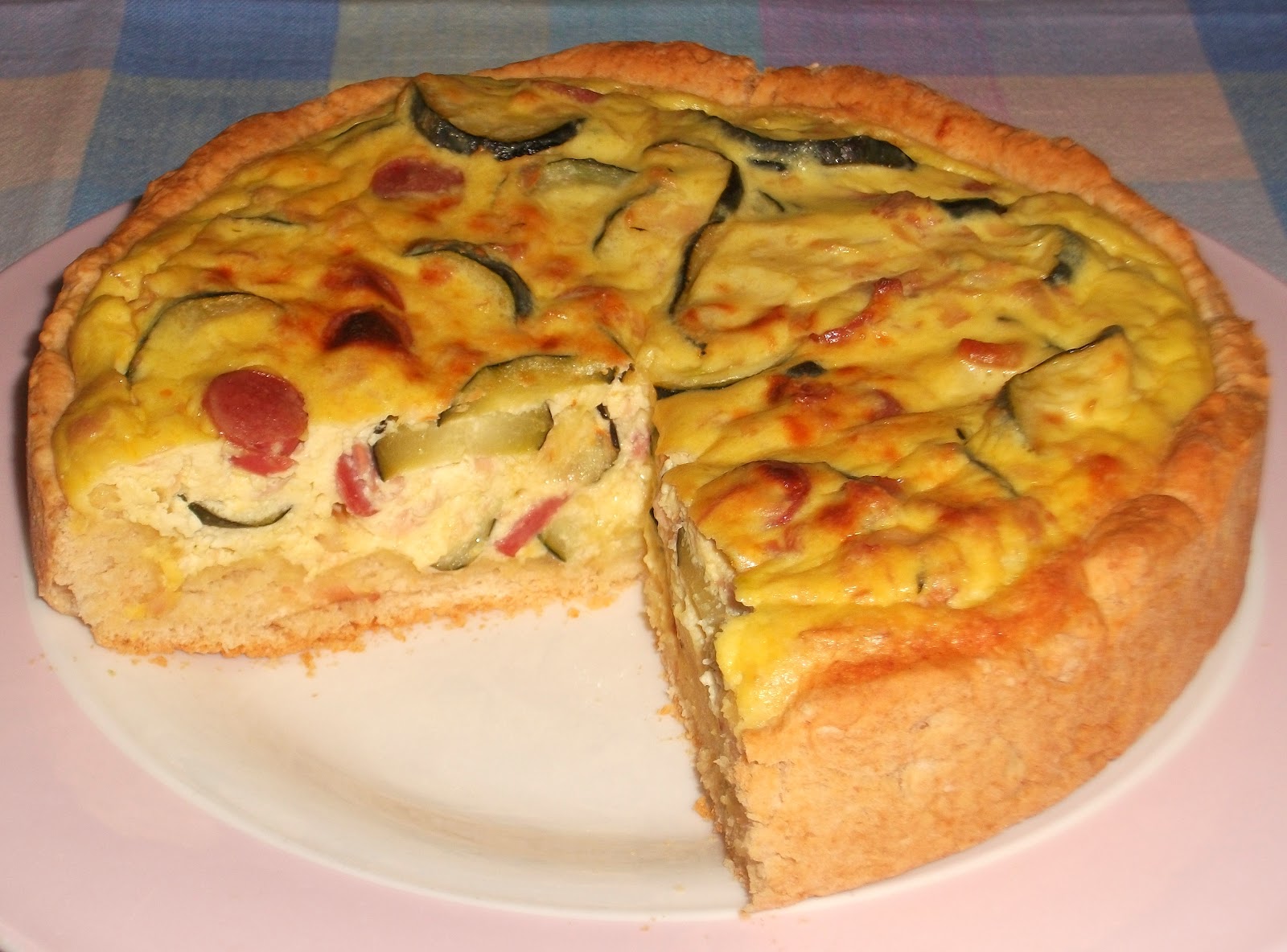 La Tavola Allegra Torta Salata di Zucchine e Ricotta