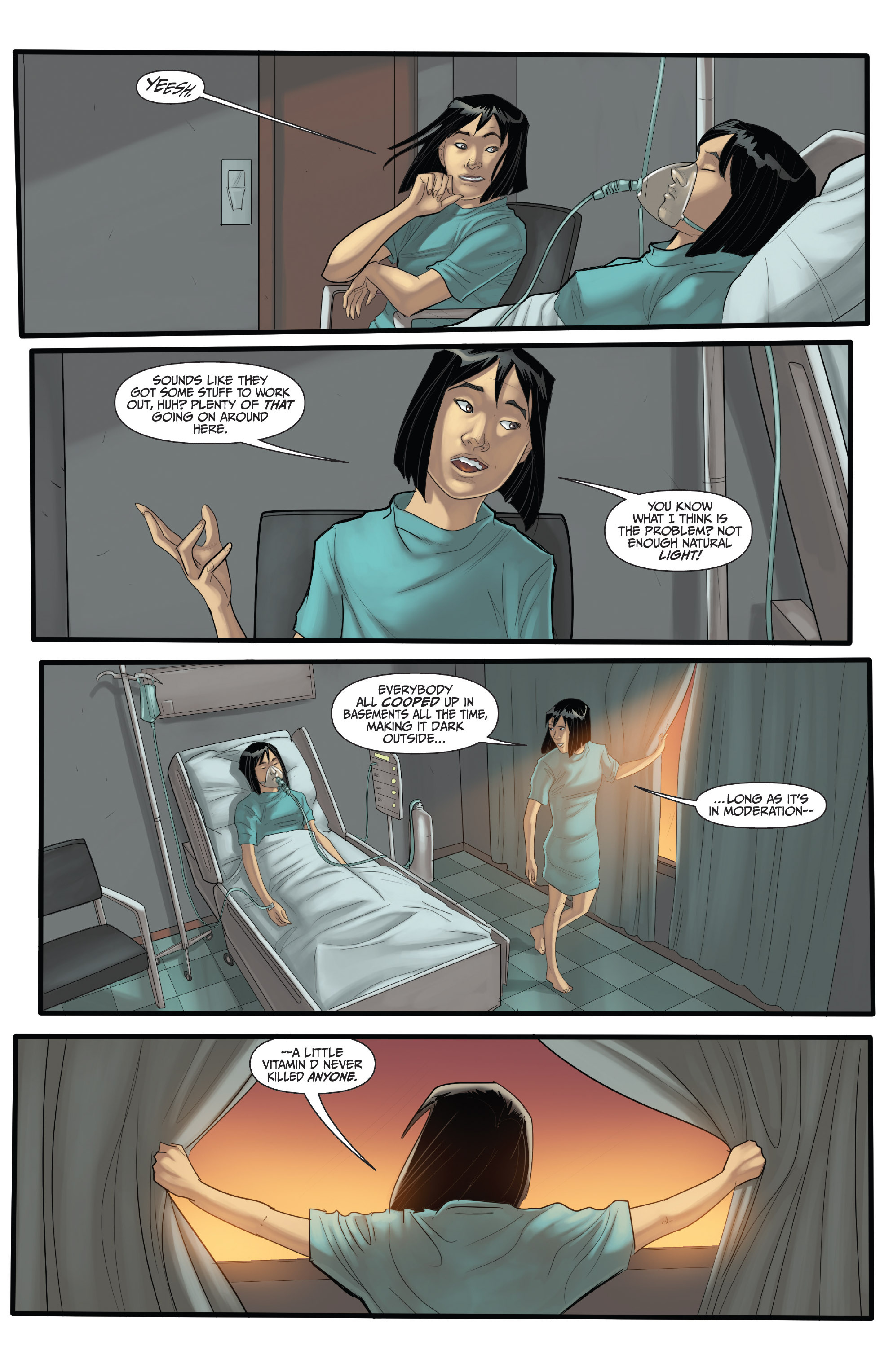 Read online Morning Glories comic -  Issue #37 - 9