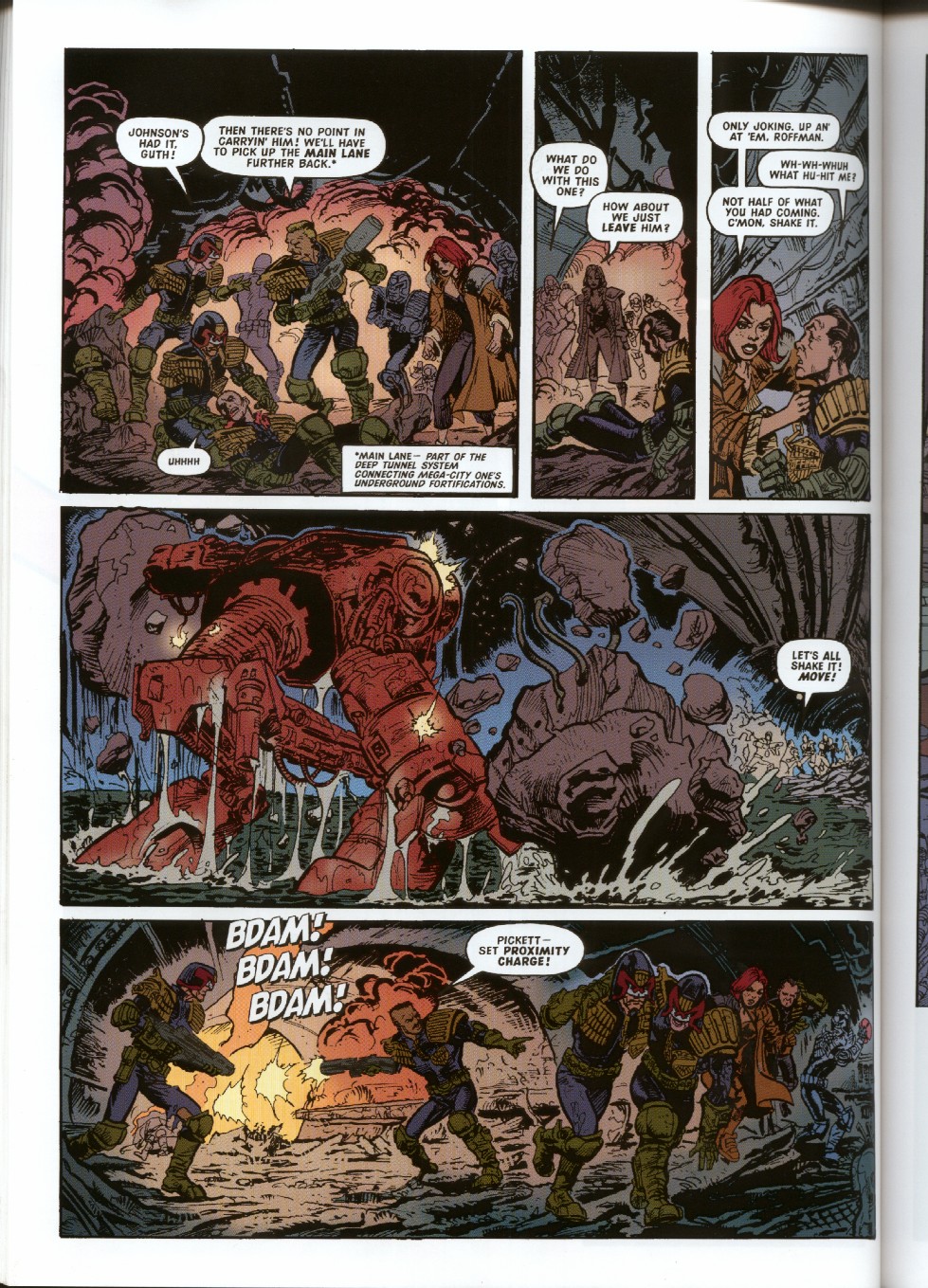 Read online Judge Dredd [Collections - Hamlyn | Mandarin] comic -  Issue # TPB Doomsday For Mega-City One - 94