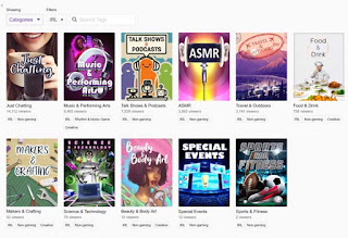 irl section on twitch irl section on twitch