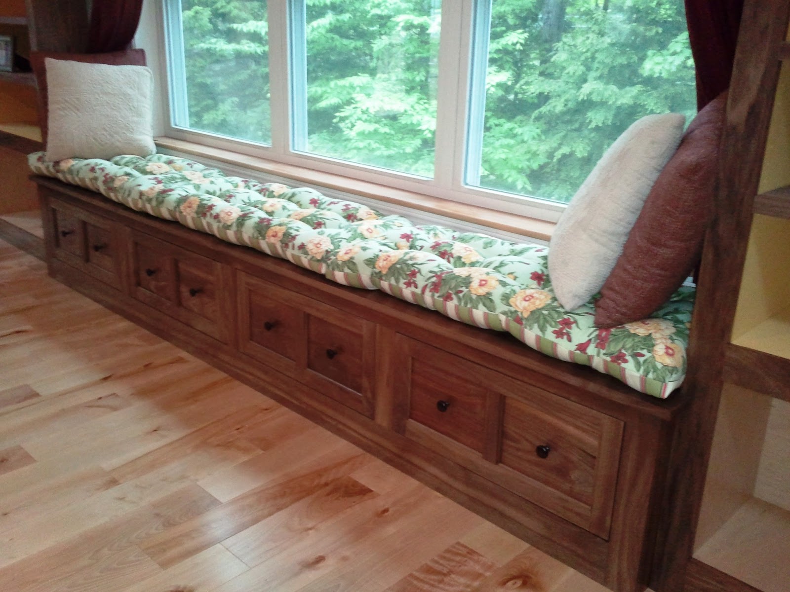 Creative Woodworking Window Seat Cushion