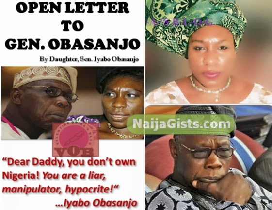 iyabo obasanjo open letter father