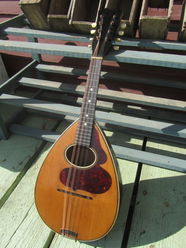 c.1915 Oscar Schmidt Flatback Mandolin