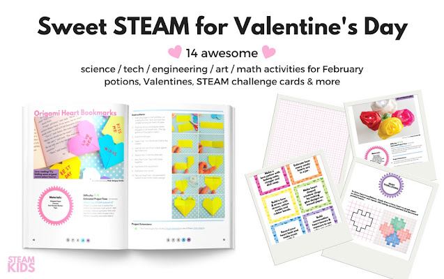 valentine's day STEAM projects