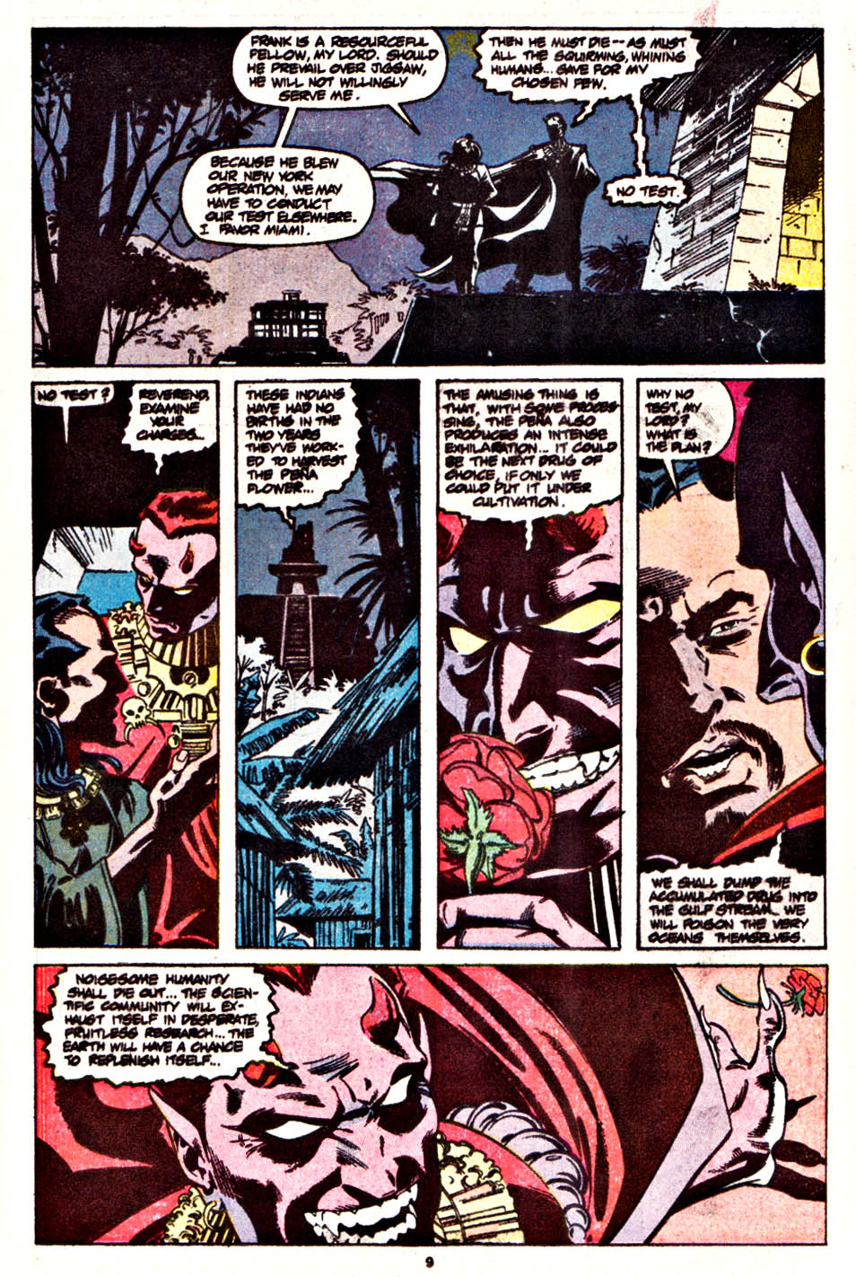 The Punisher (1987) Issue #40 - Jigsaw Puzzle #06 #47 - English 8
