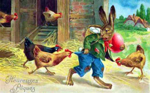 D FRANCK VON FRANCKENAU, ACERCA DE LOS HUEVOS DE PASCUA