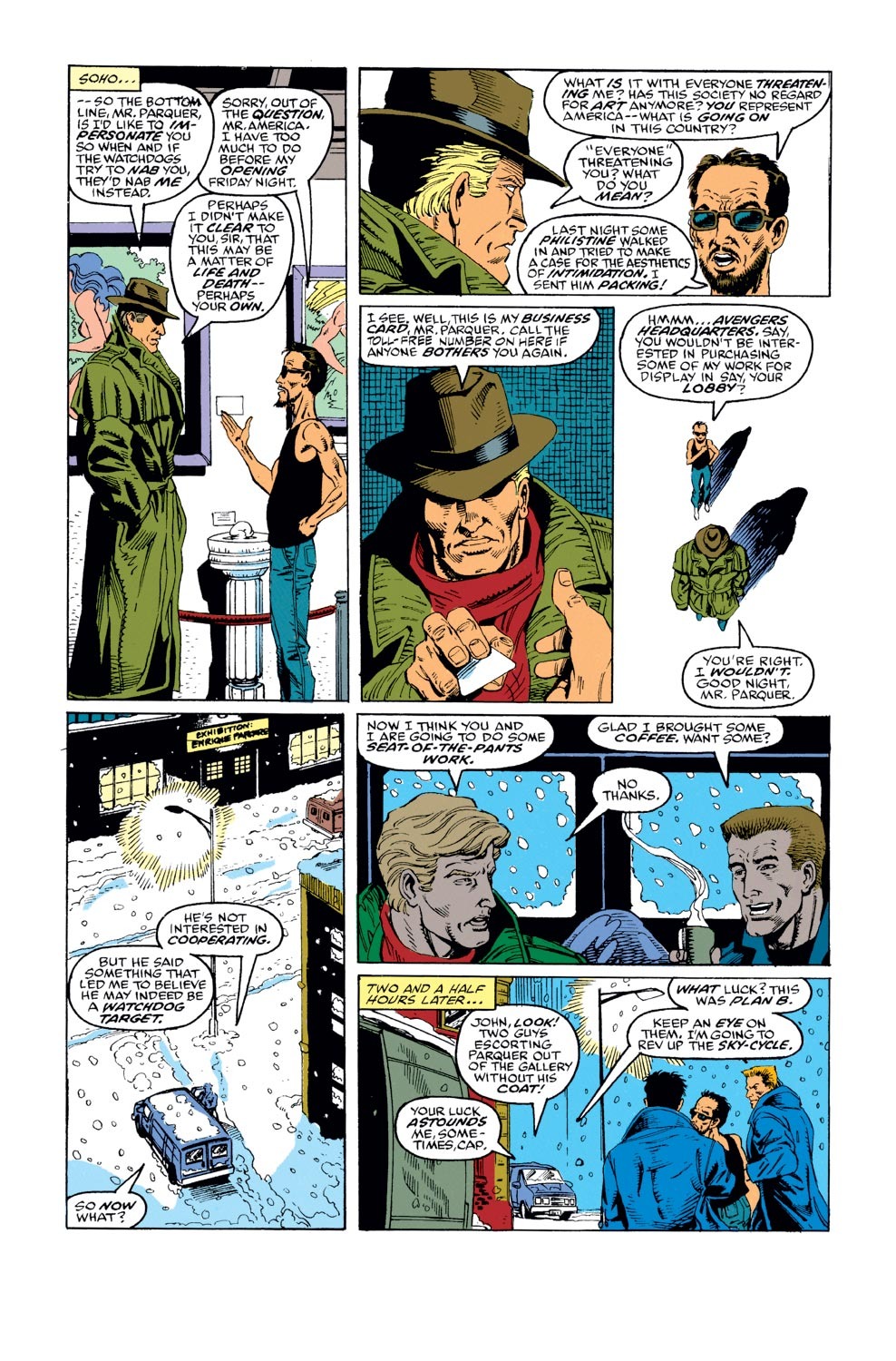 Read online Captain America (1968) comic -  Issue #386 - 12