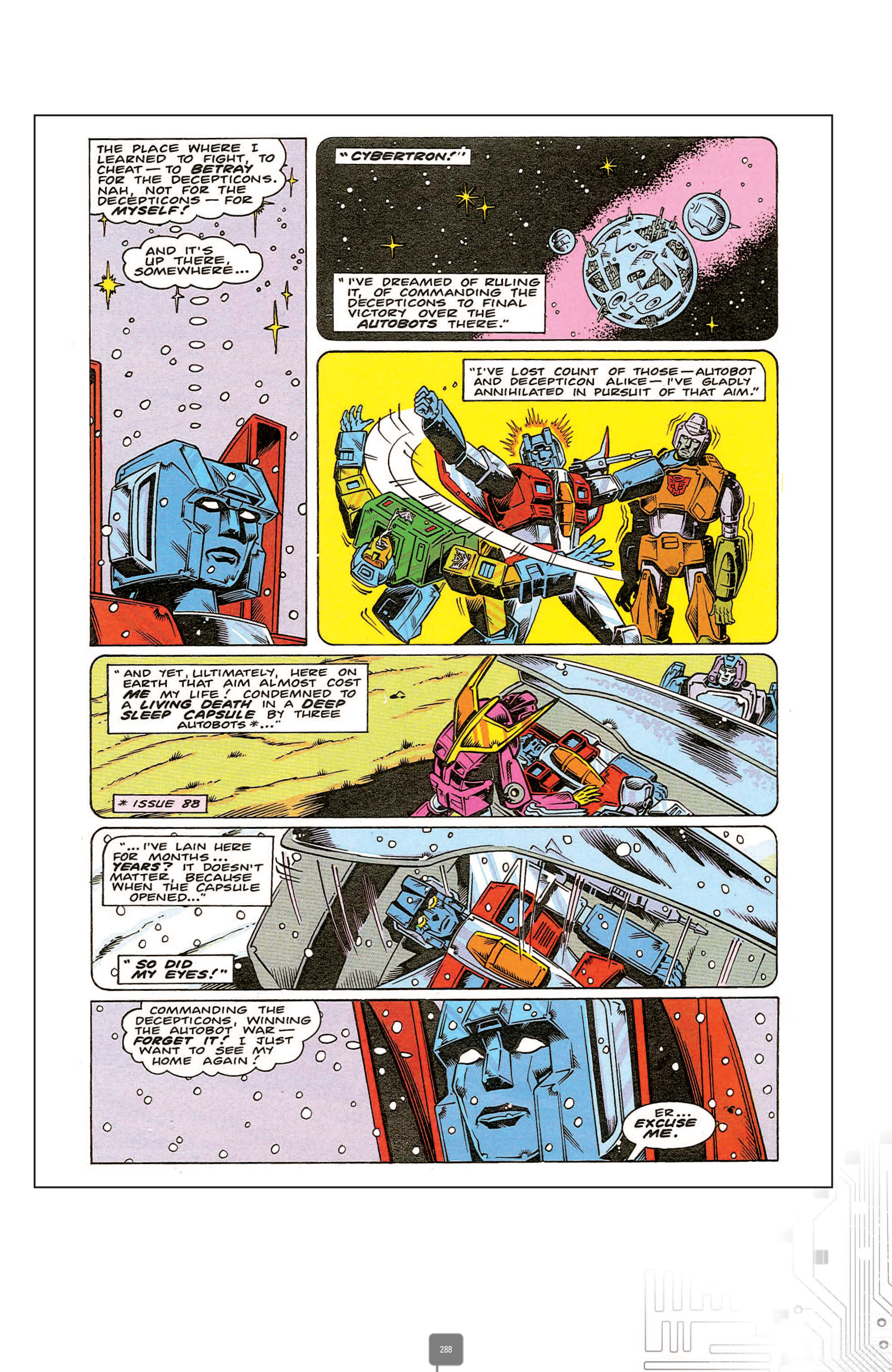Read online The Transformers Classics UK comic -  Issue # TPB 4 - 288