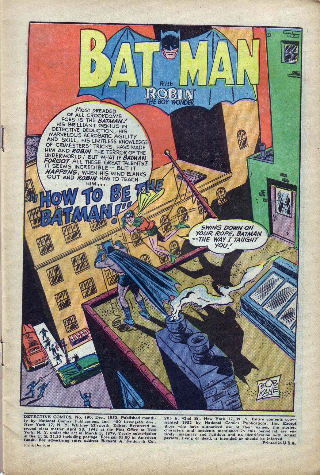 Read online Detective Comics (1937) comic -  Issue #190 - 3