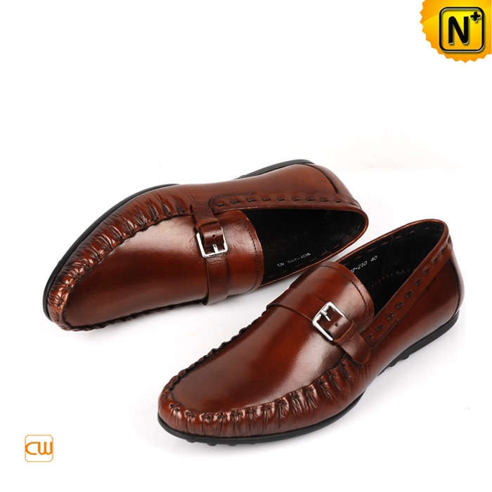 Leather Driving Loafers for Men cw709021 | Leather Loafers for Men