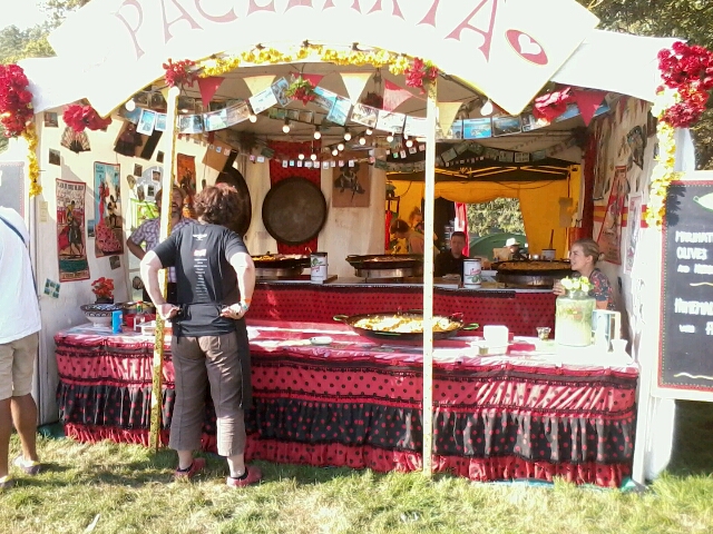 paella at a festival
