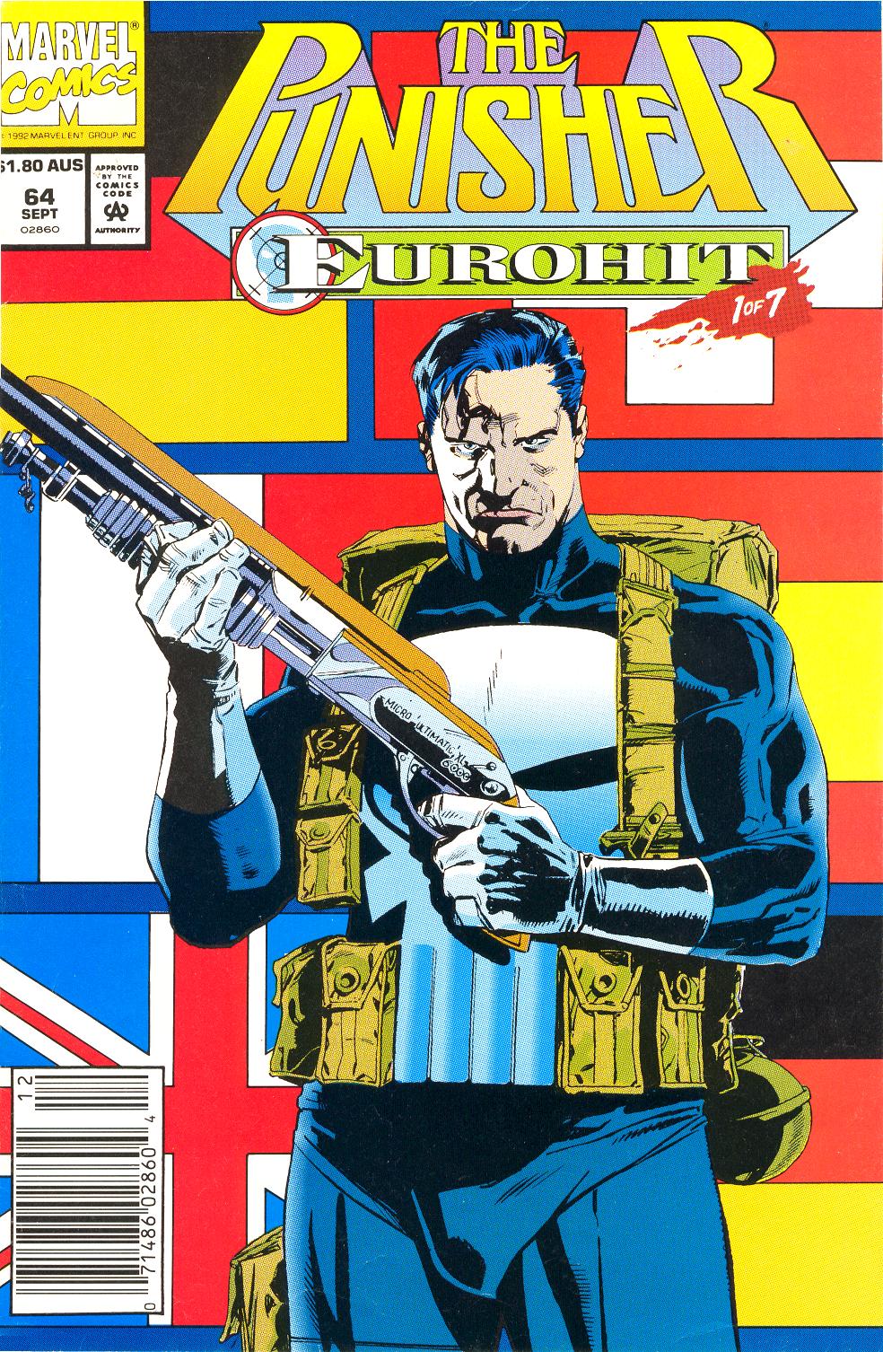 Read online The Punisher (1987) comic -  Issue #64 - Eurohit - 1