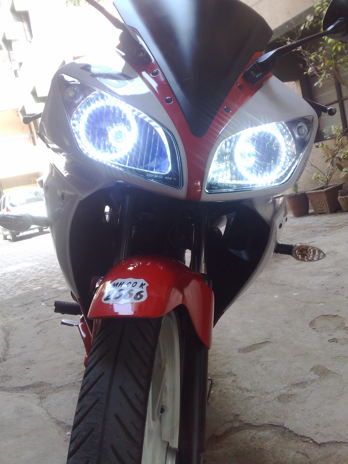 hero honda karizma modified