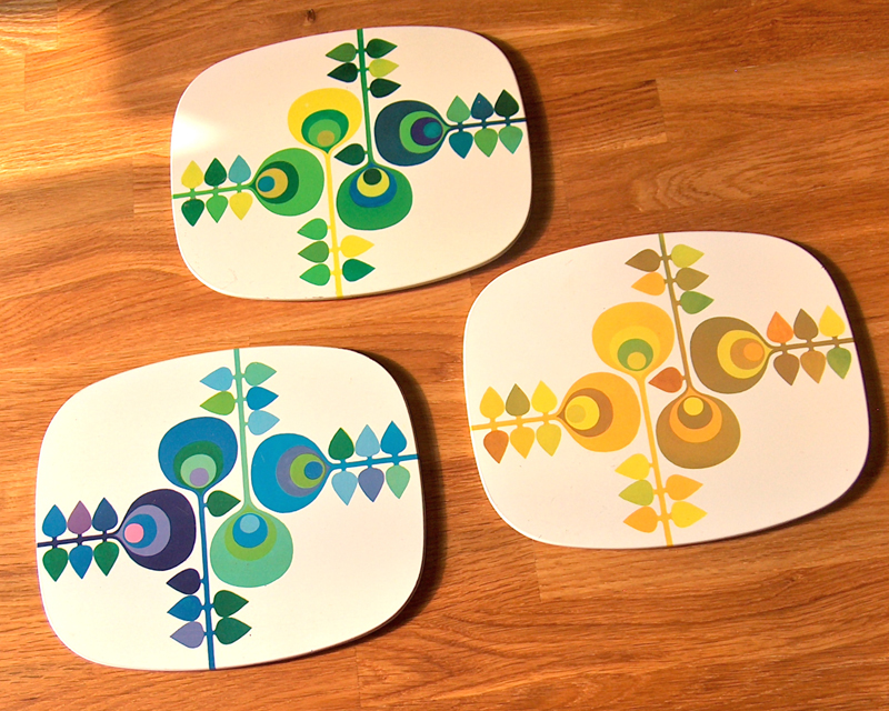 Retro Table Mats Home Decorating Ideas Interior Design