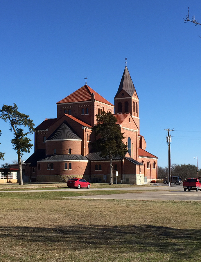 The Rad Trad The Painted Church of Lindsay, Texas