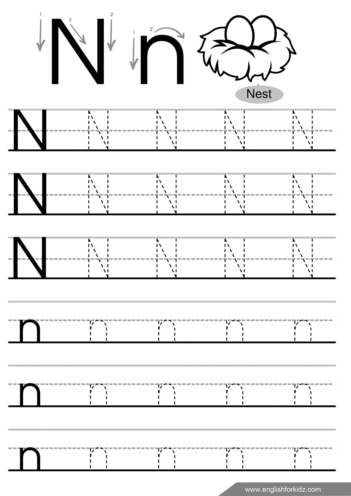 N – Tracing