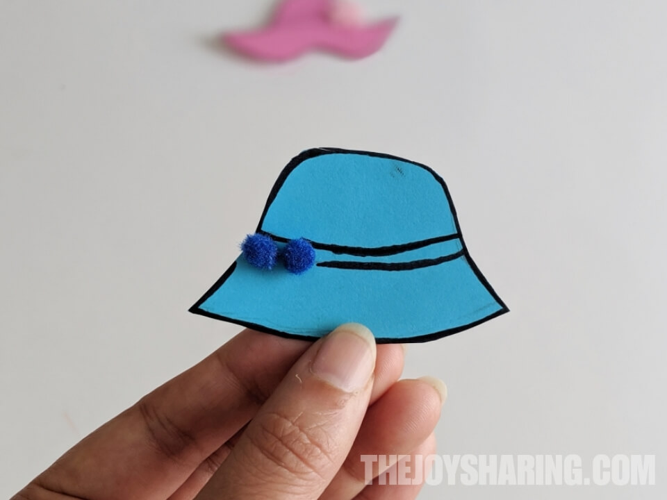 Easy paper hat craft