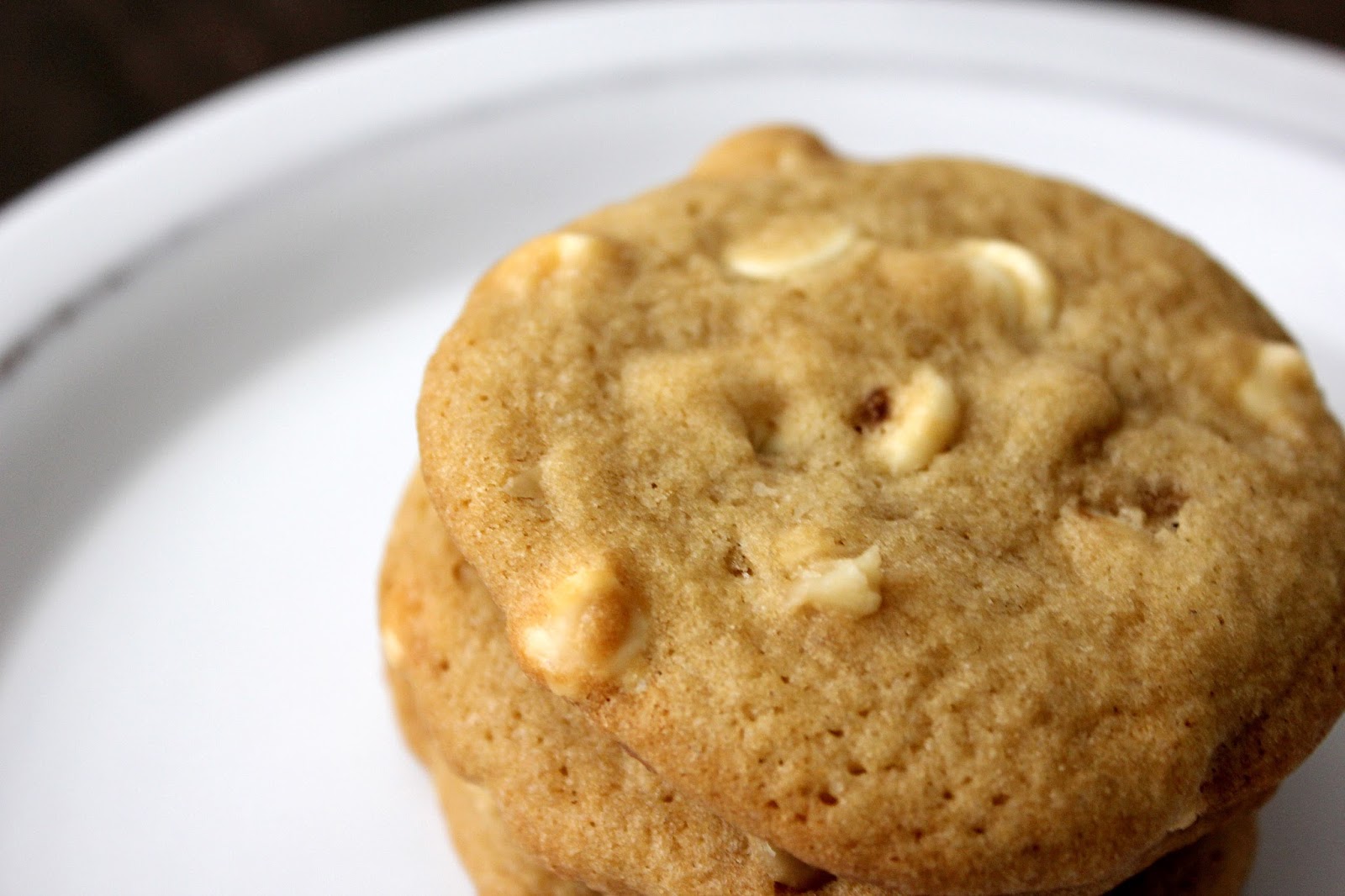 White Chocolate Macadamia Nut Cookies Fresh from the...