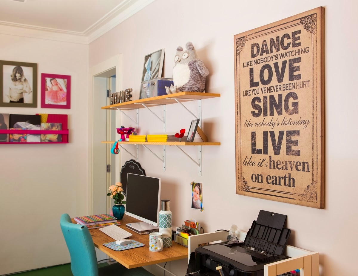 Ideias para decorar a sua casa: Quadro com frases