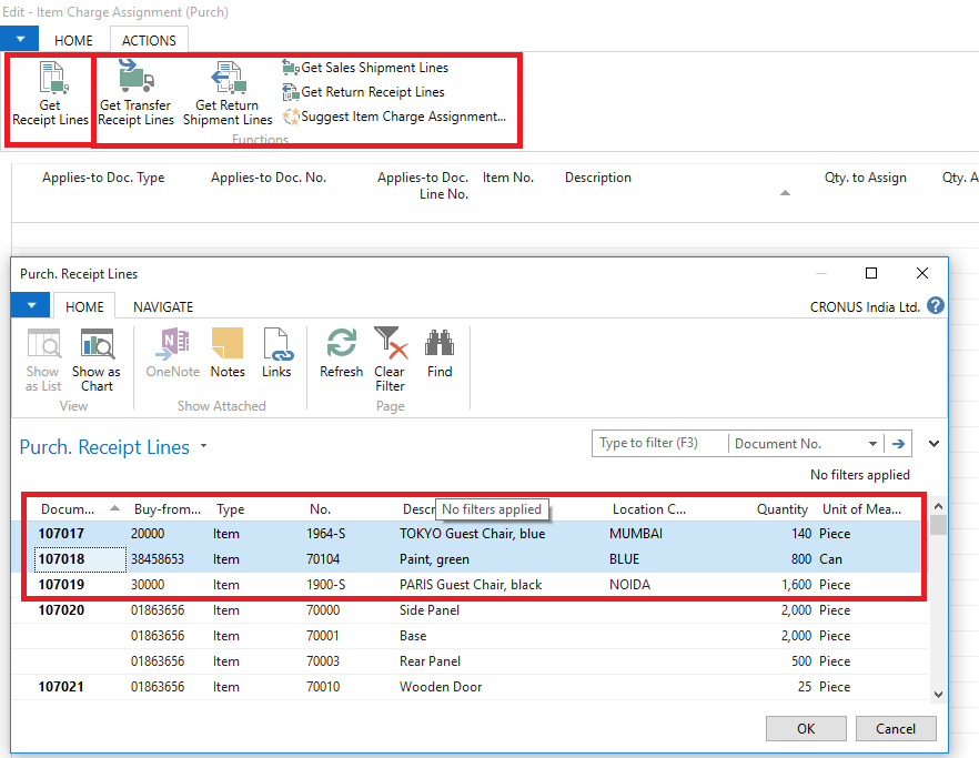 Nandesh Gowda Item Charges NAV