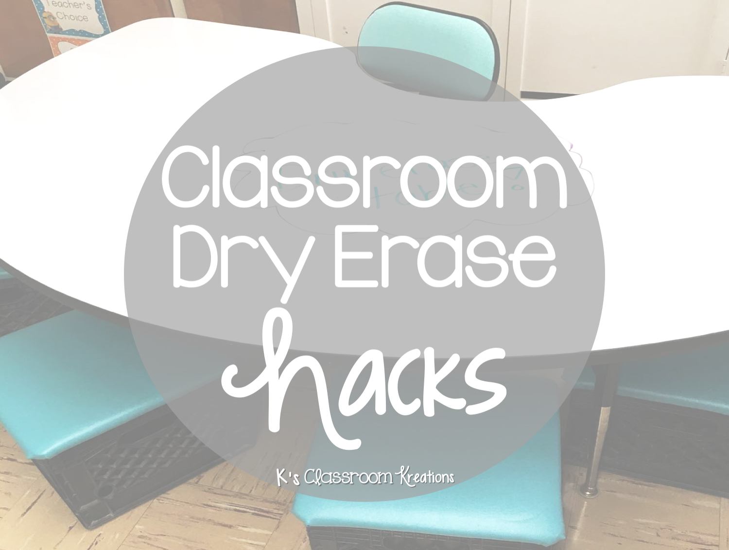 Dry Erase Hacks for the Classroom