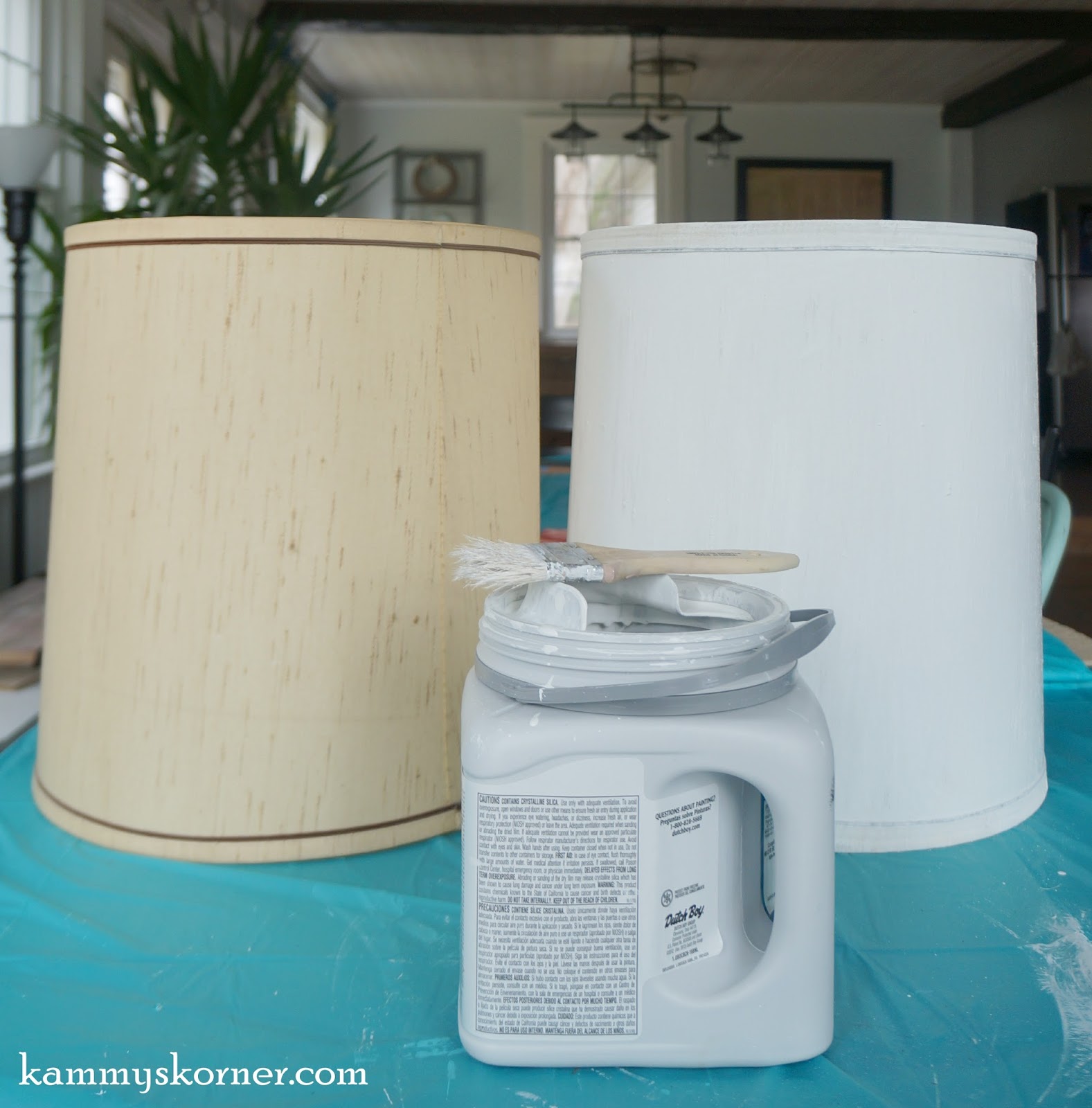 Kammy S Korner Painting Lamp Shades Pros Cons Master Bedroom I M Going To Be Real With You In This Blog Post Painting A Shade Has It S Cons Sorry Negative But Need Know Before