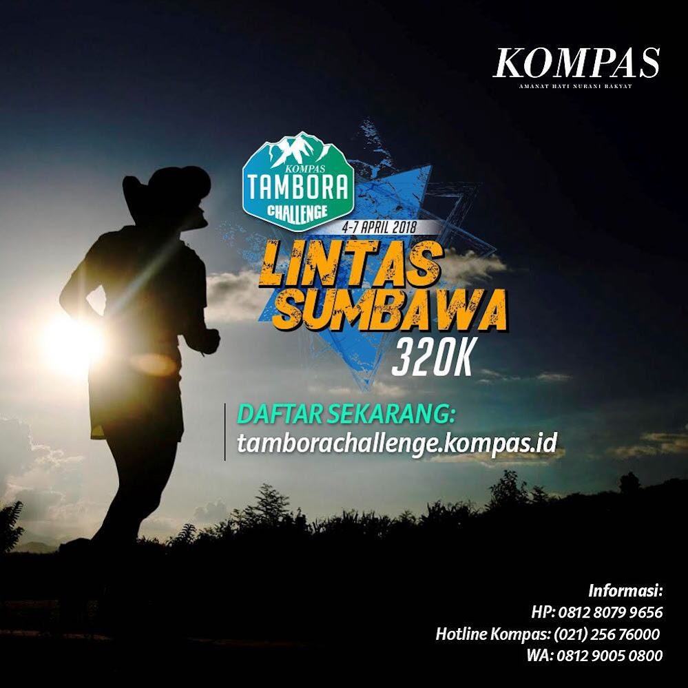 Kompas Tambora Challenge â€“ Lintas Sumbawa 320K â€¢ 2018