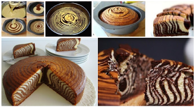 Resep Zebra Cake Lembut dan Praktis Resep Zebra Cake Lembut dan Praktis