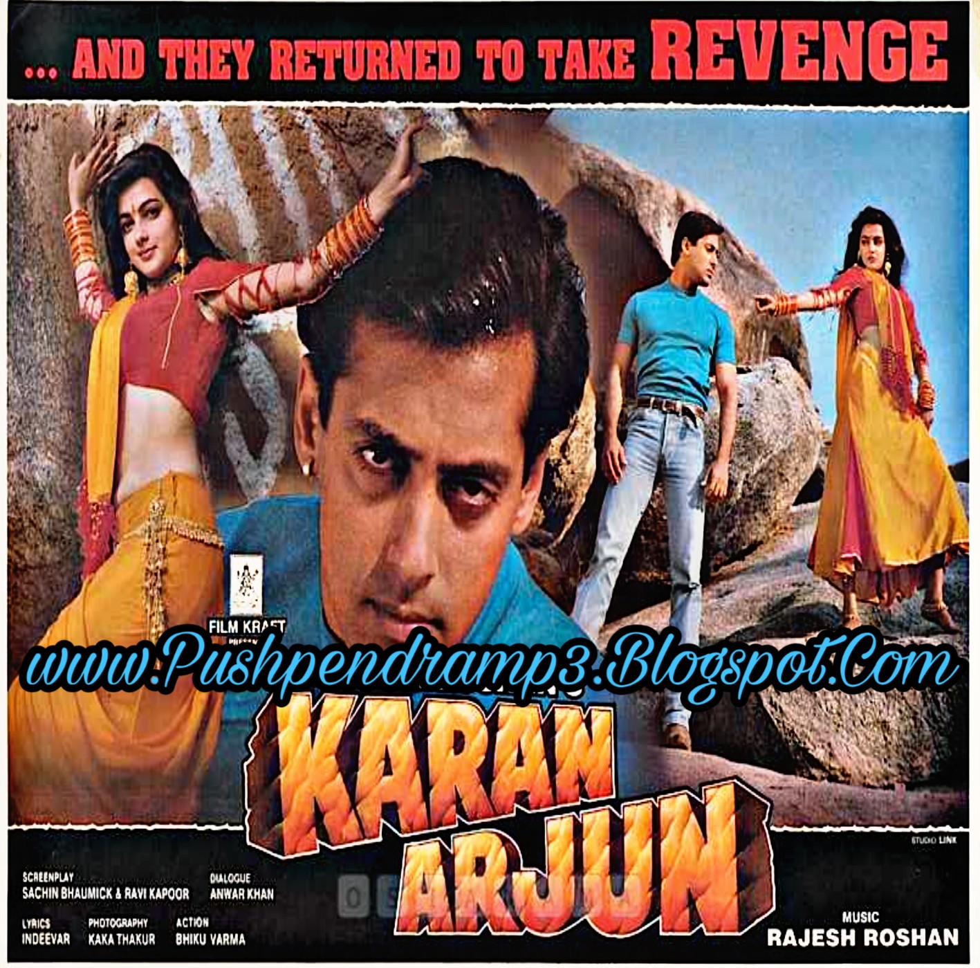 Pushpendramp3.Blogspot.Com: Movie : Karan Arjun [1995 - Mp3 - 320Kbps
