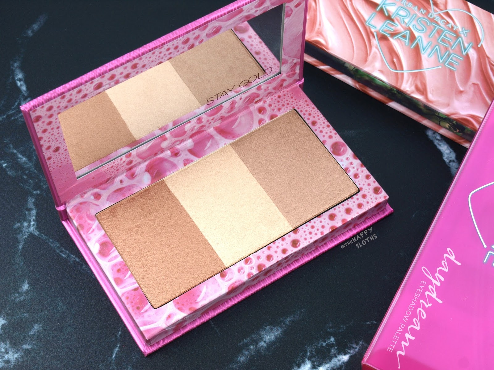 Urban Decay x Kristen Leanne Beauty Beam Highlight Palette: Review and Swatches