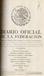 Diario Oficial de la Federación