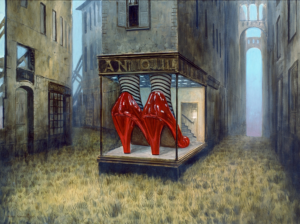 02-The-Suburb-of-Derelict-Dreams-Mike-Worrall-Surrealism-in-Paintings-not-Always-Explained-www-designstack-co