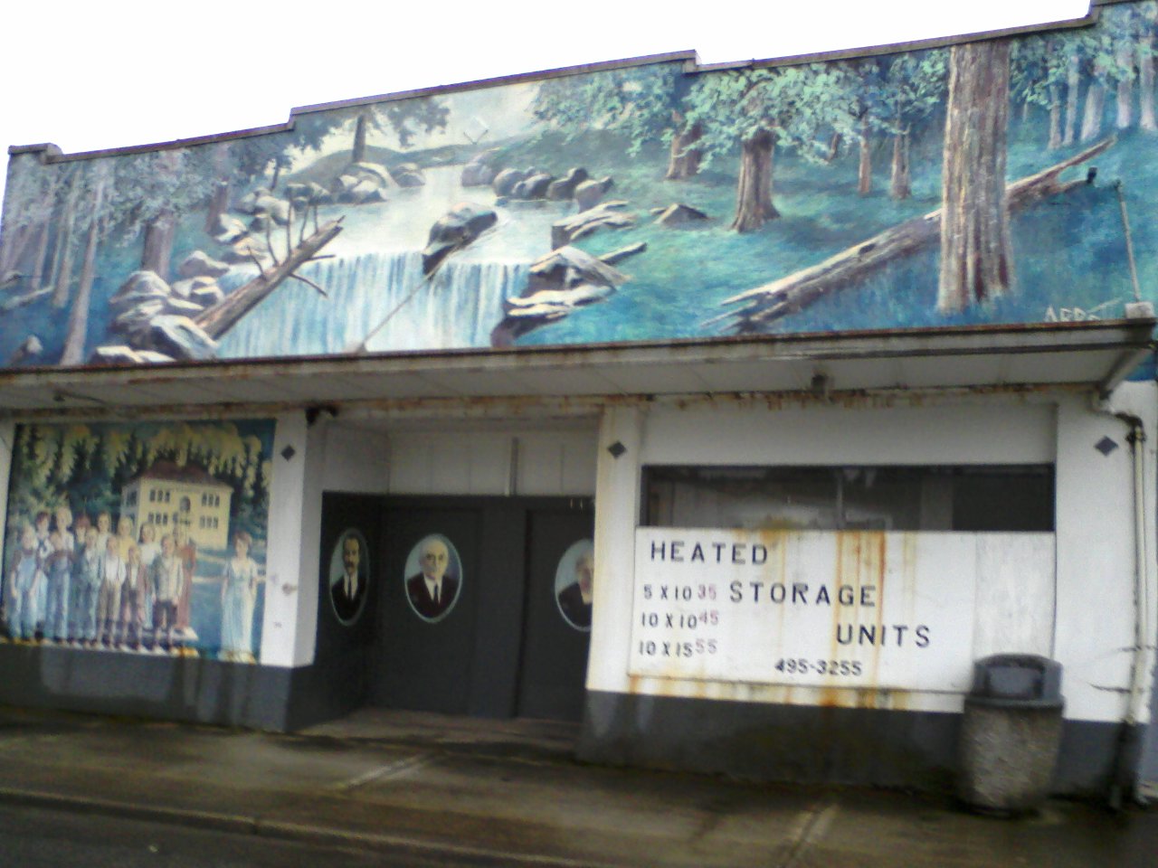 James Abbott, East Grays Harbor County Muralist Rhodes Grocery