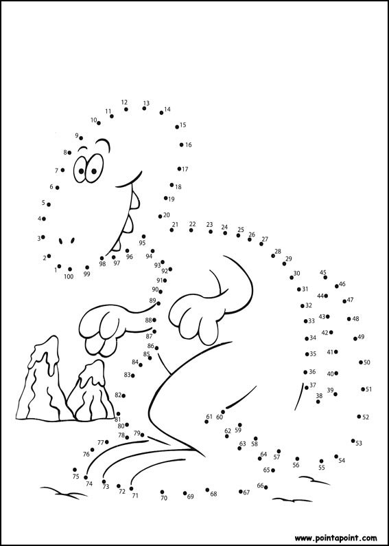 Дорисуй рисунок по точкам