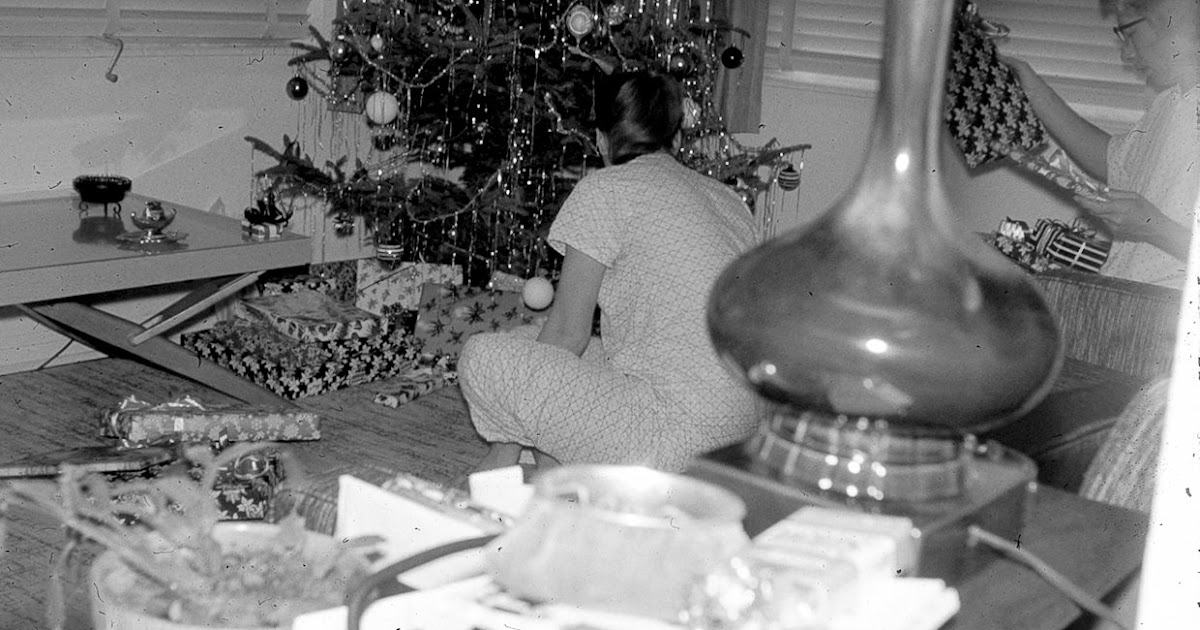 The Slide Guy Under The Christmas Tree