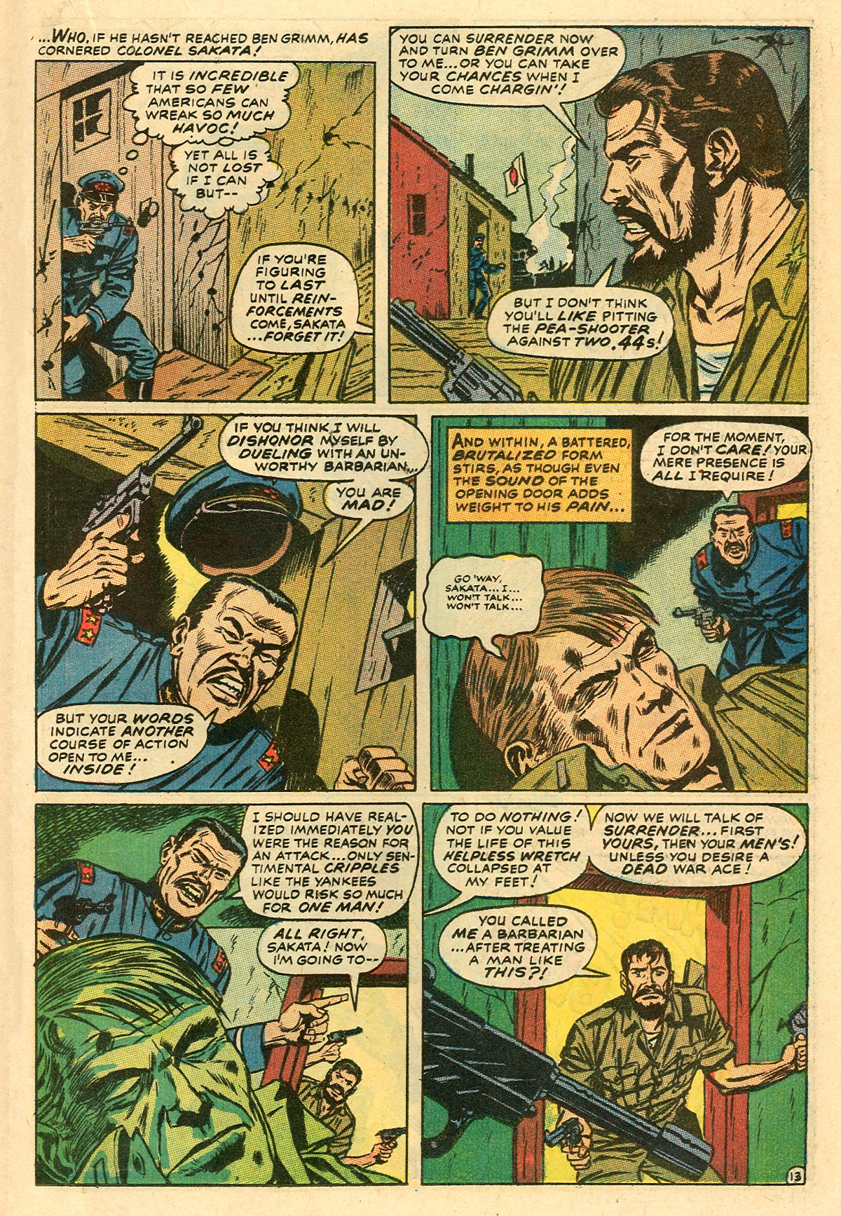 Read online Captain Savage and his Leatherneck Raiders comic -  Issue #7 - 19