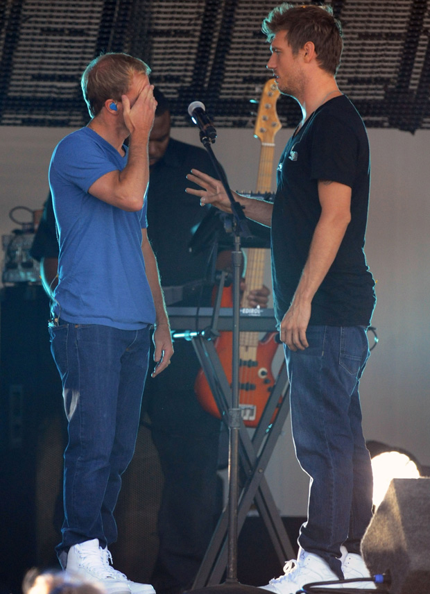 NasBank Blog Reunited Backstreet Boys Fought On Stage