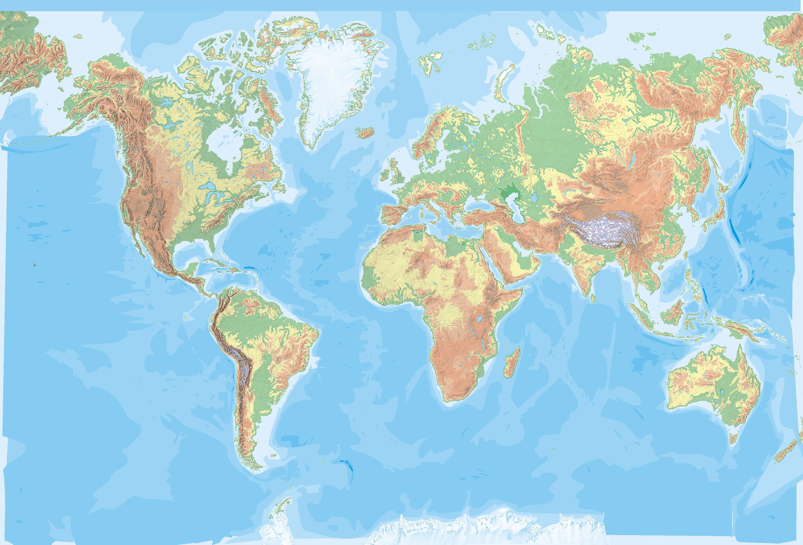 Mapas Del Mundo Mapamundi Mapas
