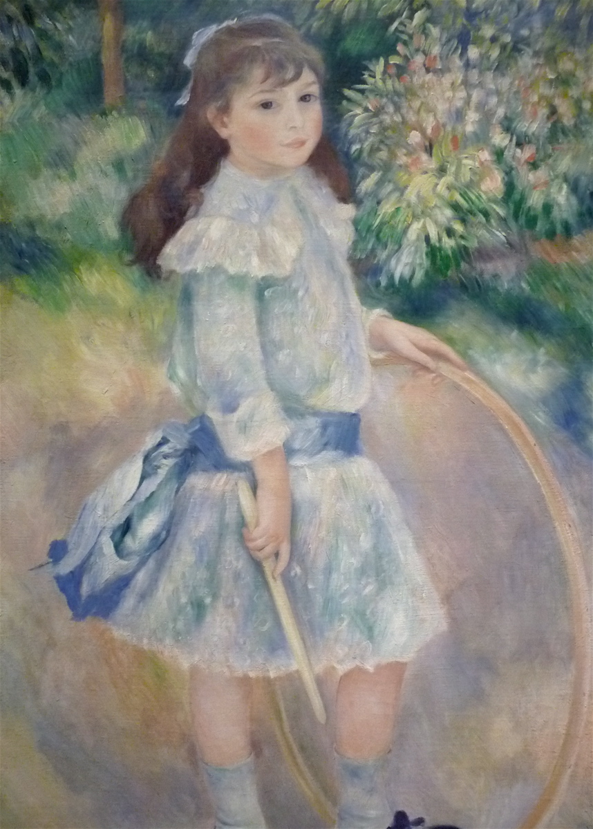 Ренуар девочка с лейкой описание картины